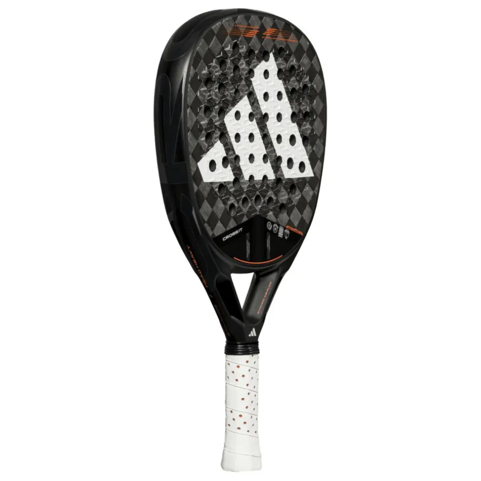Adidas Cross IT 3.4 padel racket black solar orange white