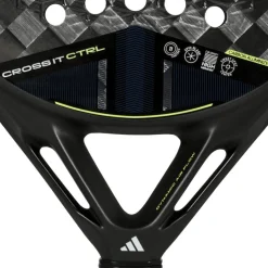 Adidas Cross IT CTRL 3.4 padel racket black hi-res yellow white