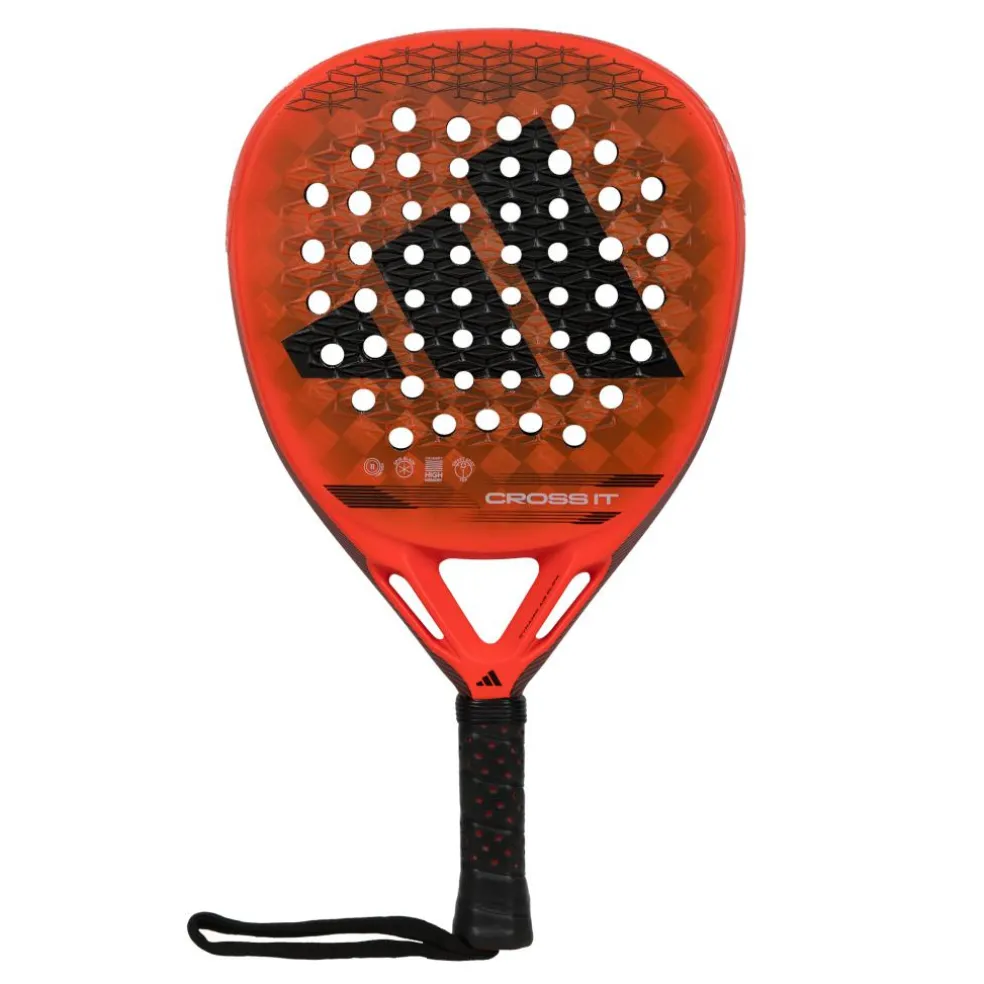 Adidas Cross It padel racket red
