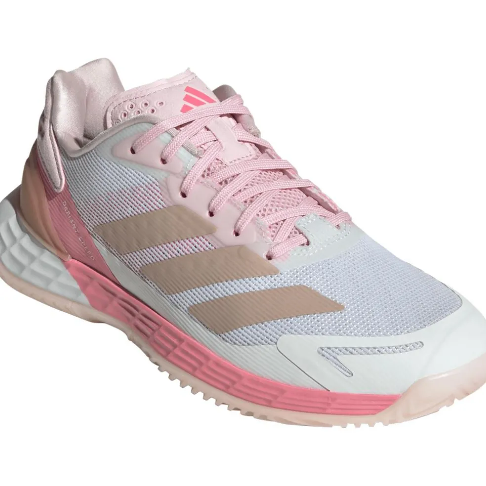 Adidas Defiant Speed 2 padelschoenen dames white pink