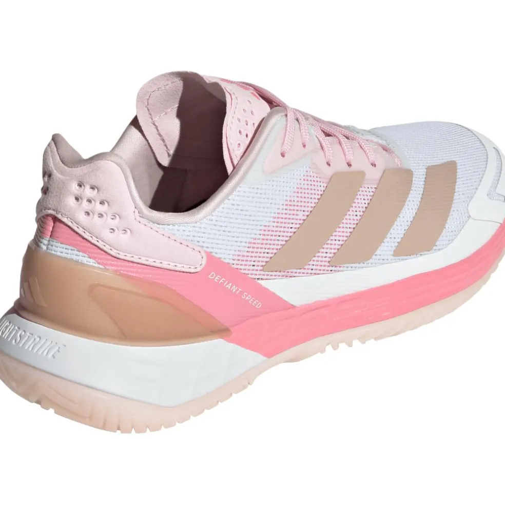 Adidas Defiant Speed 2 padelschoenen dames white pink