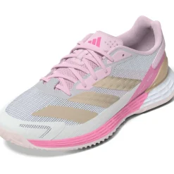 Adidas Defiant Speed 2 padelschoenen dames white pink