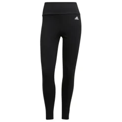 Adidas Designed To Move 3-Stripes sportlegging dames  black white