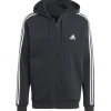 Adidas Essential Fleece 3-Stripes vest heren black
