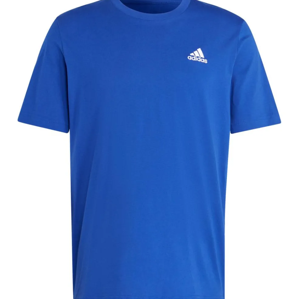 Adidas Essentials shirt heren semi lucid blue