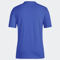 Adidas Essentials shirt heren semi lucid blue