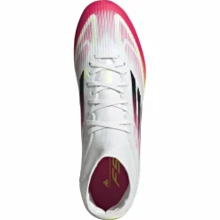 Adidas F50 League FG MG Mid voetbalschoenen heren cloud white core black solar yellow