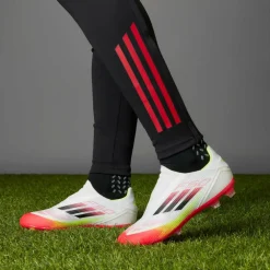 Adidas F50 League FG MG voetbalschoenen heren cloud white core black solar yellow