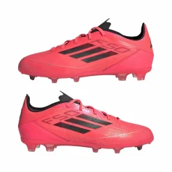 Adidas F50 Pro FG voetbalschoenen junior turbo aurora black platinum metallic