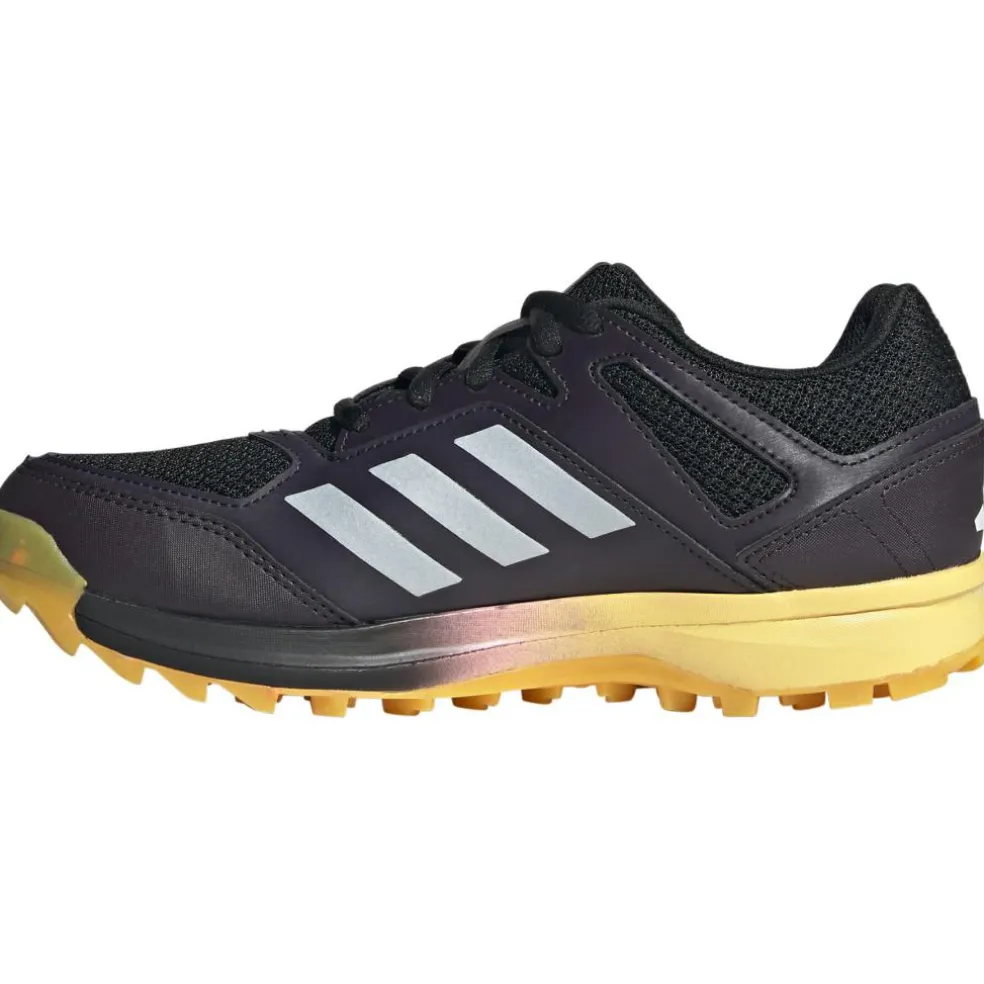 Adidas Fabela Rise hockeyschoenen dames core black zero metalic spark