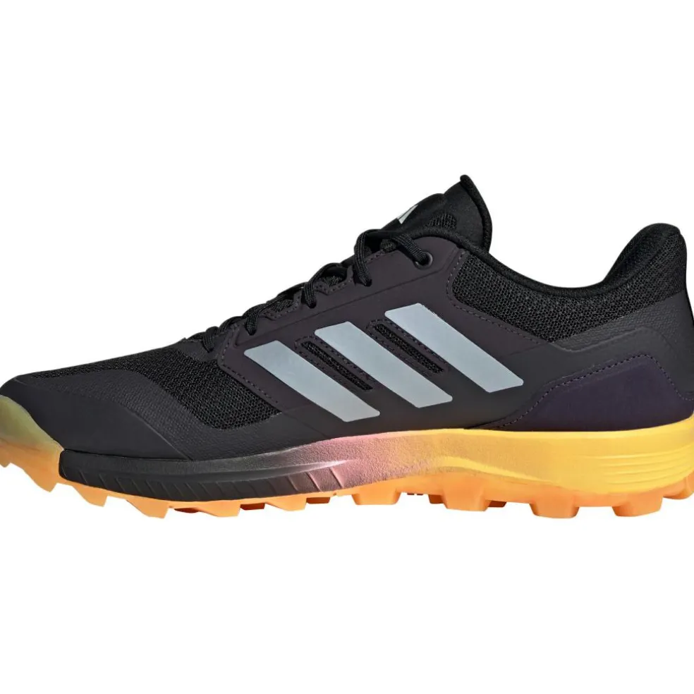 Adidas Flexcloud 2.1 hockeyschoenen heren core black zero metalic spark