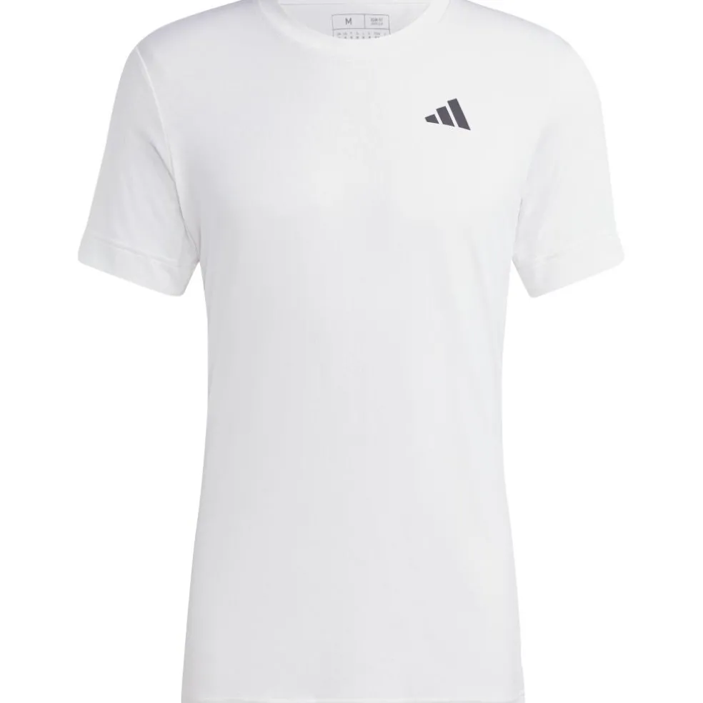Adidas Freelift tennisshirt heren white