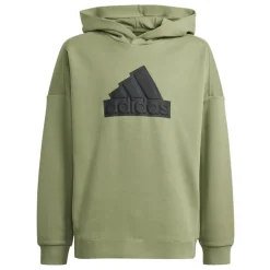 Adidas Future Icons Logo hoodie junior tent green black