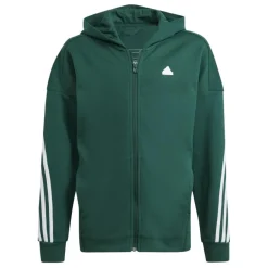 Adidas Future Icons 3-Stripes trainingsjack junior collegiate green
