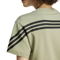 Adidas Future Icons 3-Stripes shirt dames tent green