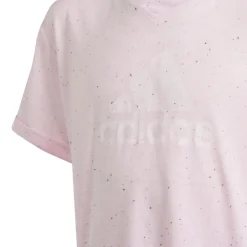 Adidas Future Icons Winners shirt junior clear pink mel white