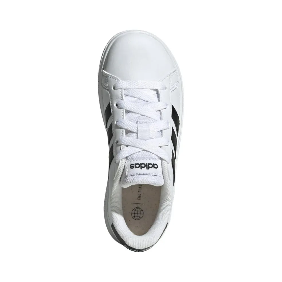 Adidas Grand Court Lifestyle schoenen junior cloud white core black