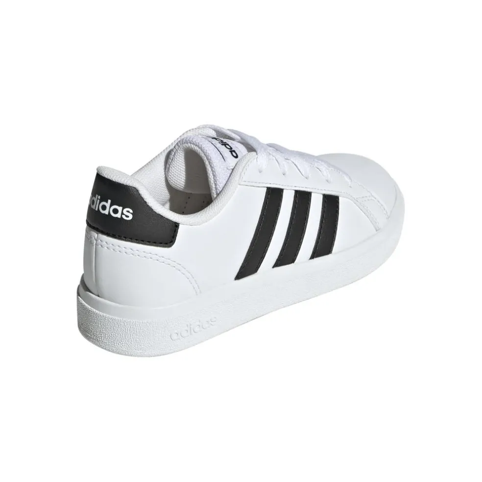 Adidas Grand Court Lifestyle schoenen junior cloud white core black