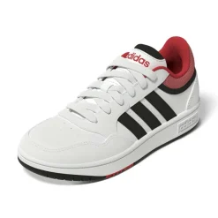 Adidas Hoops 3.0 schoenen junior cloud white core black bright red