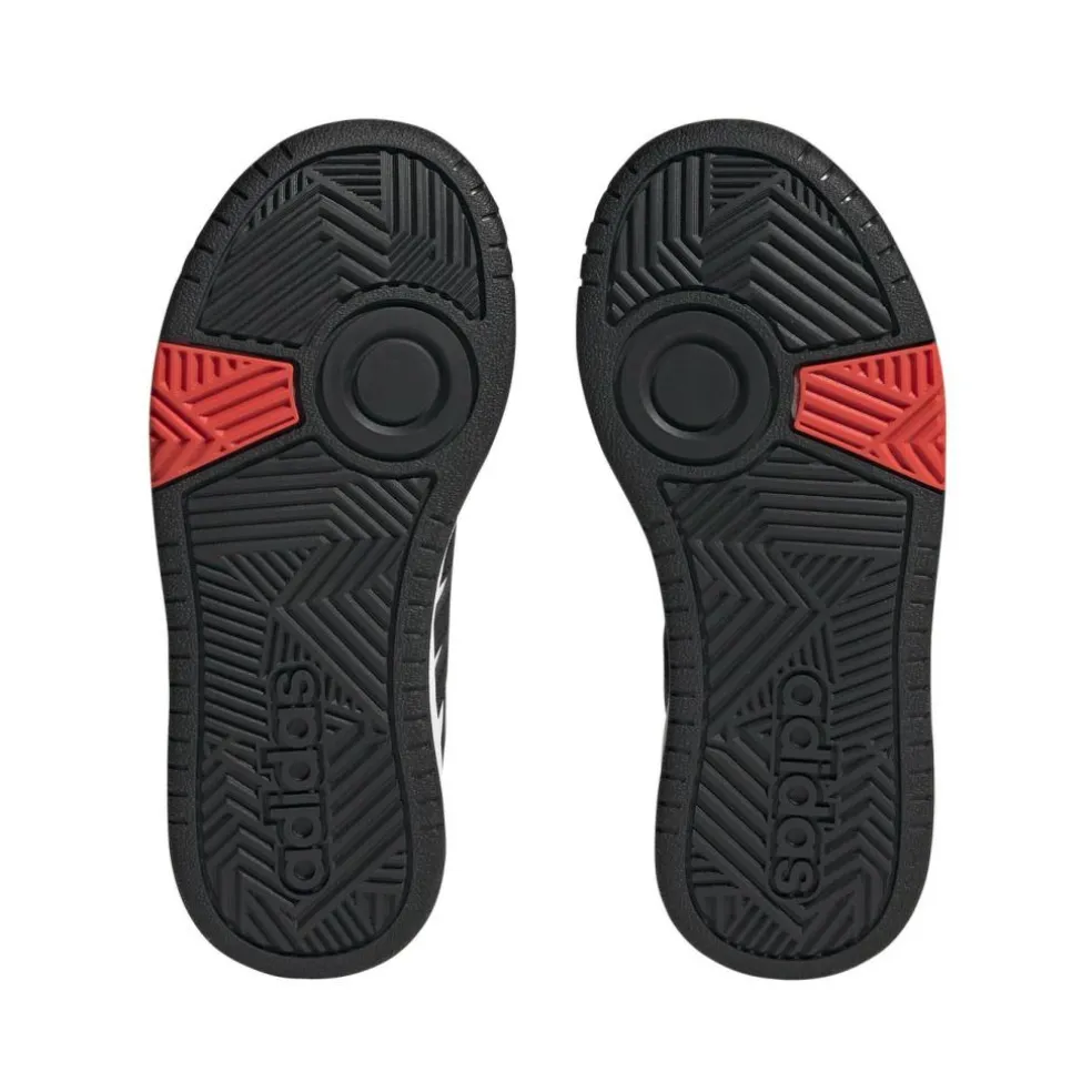 Adidas Hoops 3.0 schoenen junior cloud white core black bright red