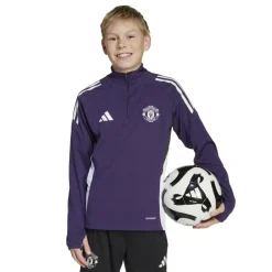 Adidas Manchester United Tiro 25 Competition trainingsshirt junior aurora plum