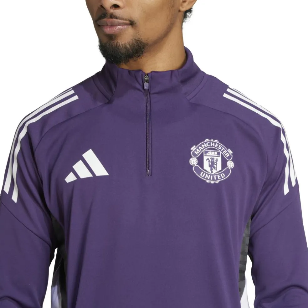 Adidas Manchester United Tiro 25 Competition trainingsshirt heren aurora plum
