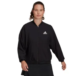 Adidas Melbourne trainingsjack dames black white