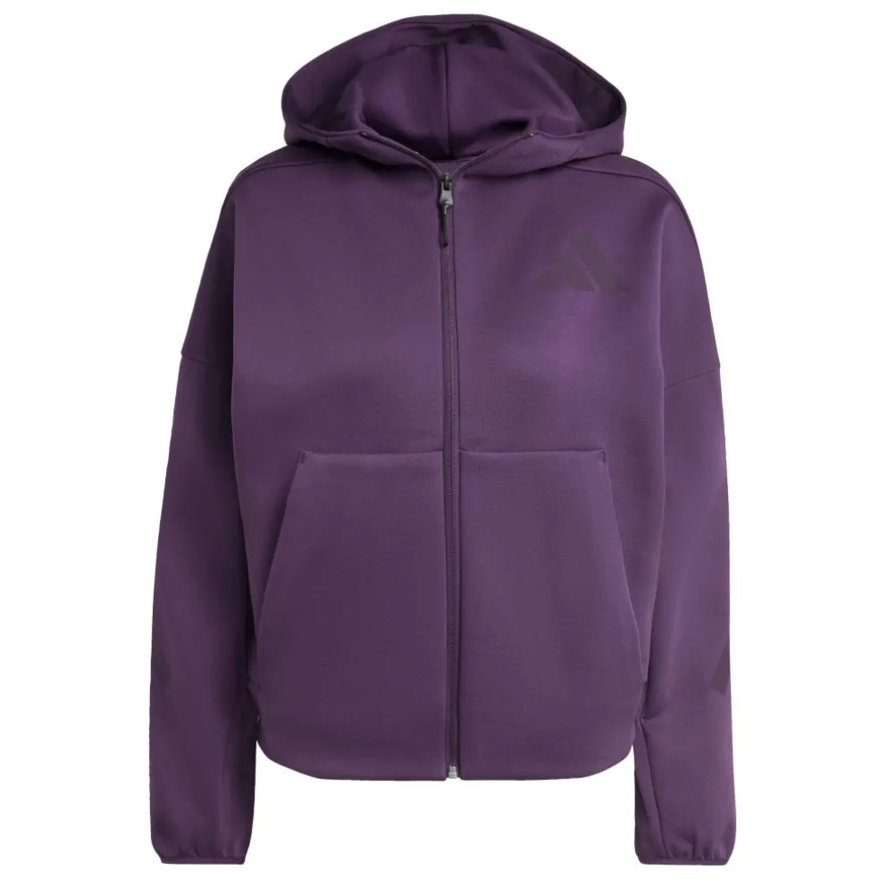 Adidas New Z.N.E trainingsjack dames aurora plum