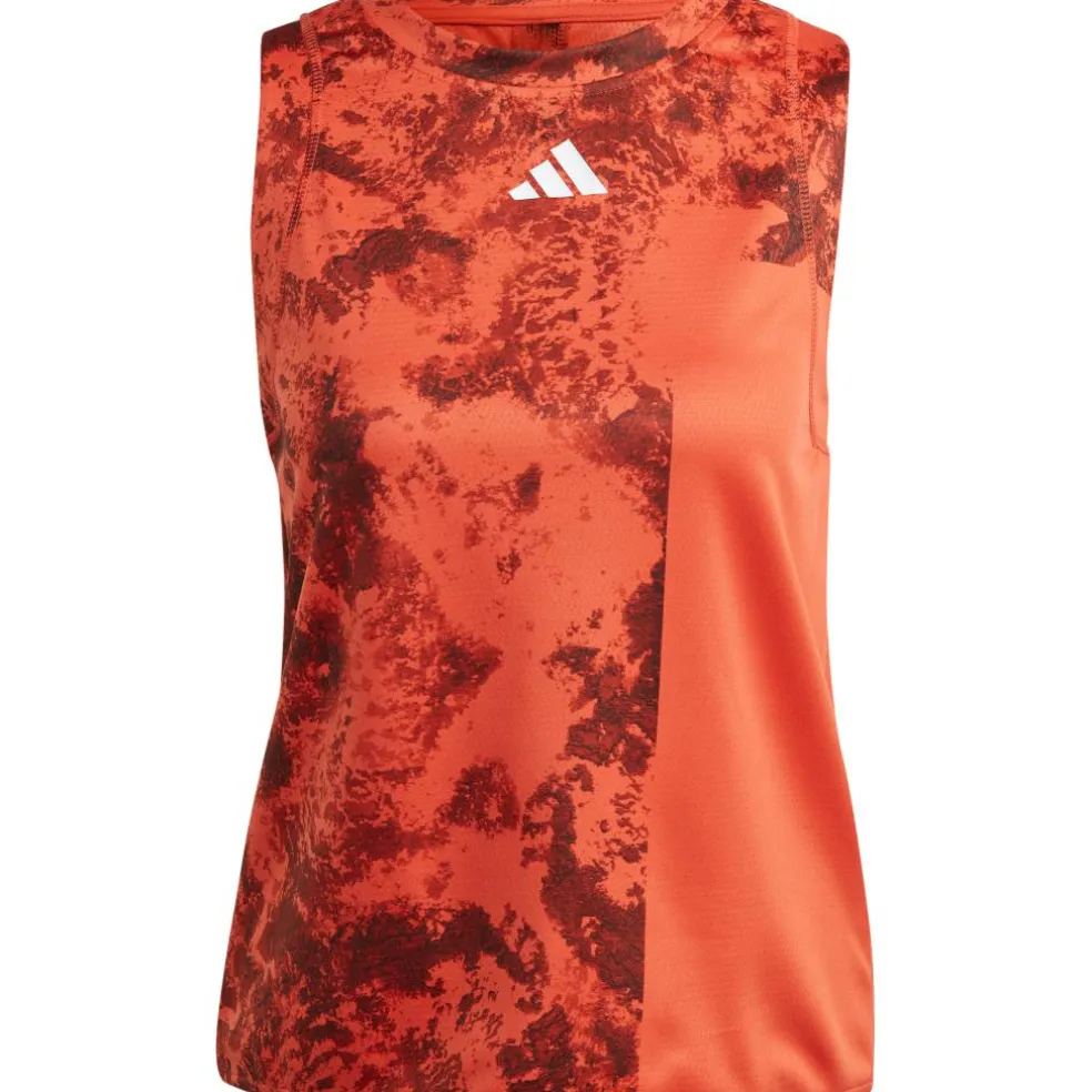 Adidas Paris Match tennis tanktop dames preloved red