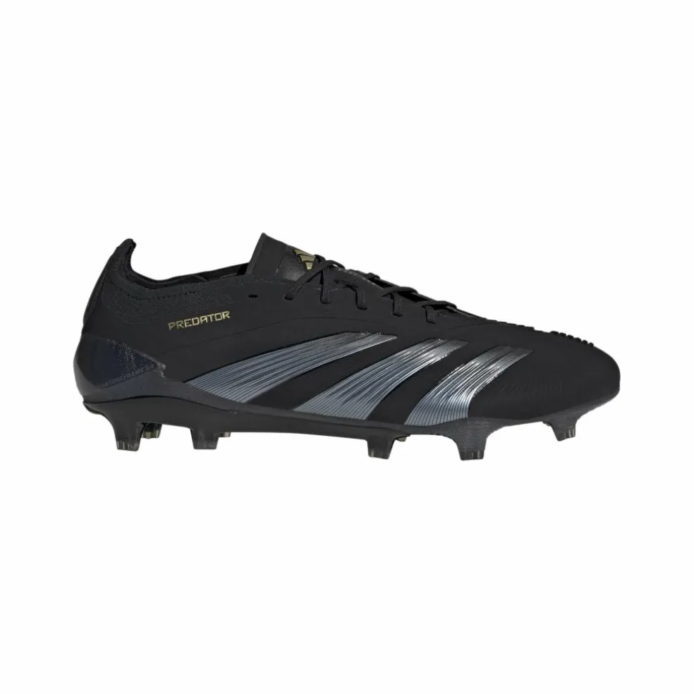 Adidas Predator Elite FG voetbalschoenen heren core black carbon gold metallic