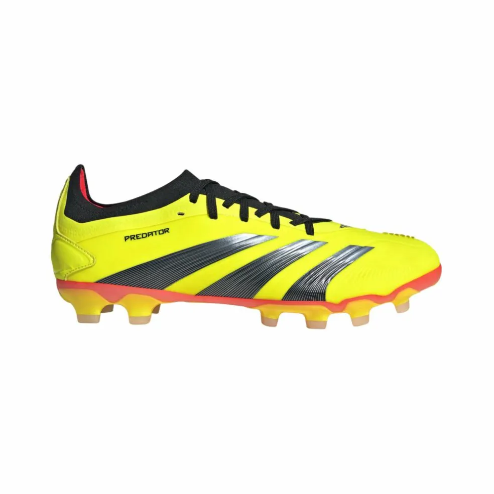 Adidas Predator Pro MG voetbalschoenen heren team solar yellow 2 core black solar red
