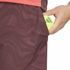 Adidas Pro Ergo tennisshort heren aurora ruby brown