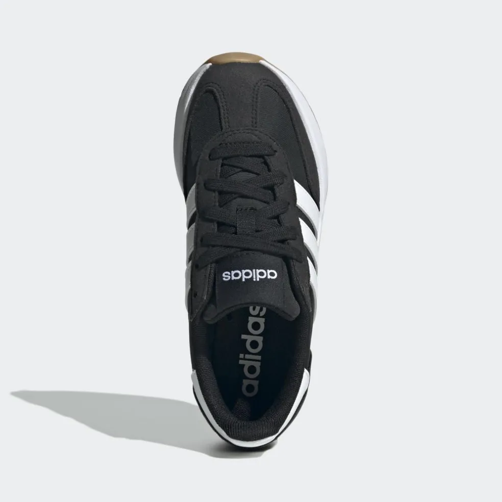 Adidas Run 70 2.0 schoenen junior core black white