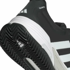 Adidas Solematch Control 2 Clay tennisschoenen heren core black zero metallic cloud white