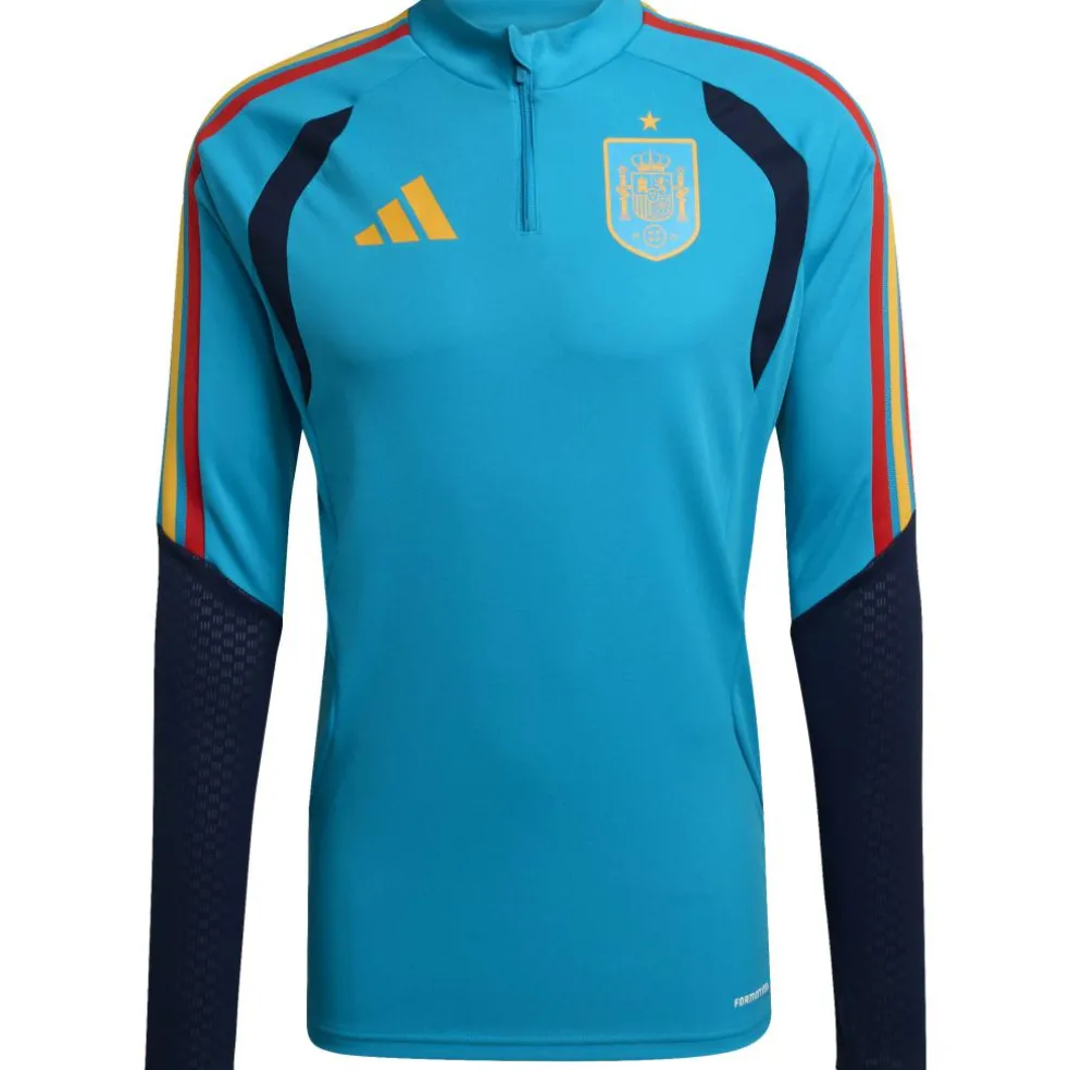 Adidas Spanje 26 Tiro trainingsshirt heren bold aqua