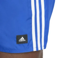 Adidas 3-Stripes CLX zwembroek heren royal blue white