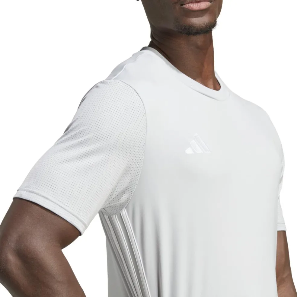 Adidas Tabela voetbalshirt heren 23 team light grey white