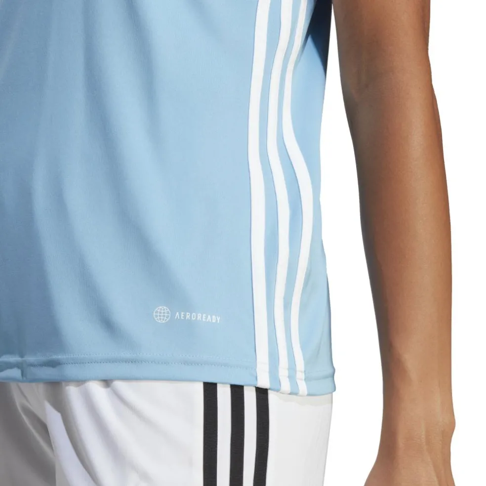 Adidas Tabela voetbalshirt dames 23 team light blue white