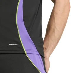 Adidas Tiro 24 voetbalshirt heren black purple rush