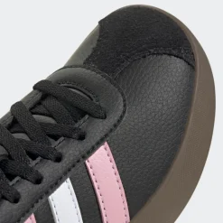 Adidas VL Court 3.0 schoenen junior core black true pink white