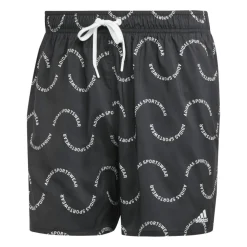 Adidas Wave Logo CLX zwembroek heren black off white