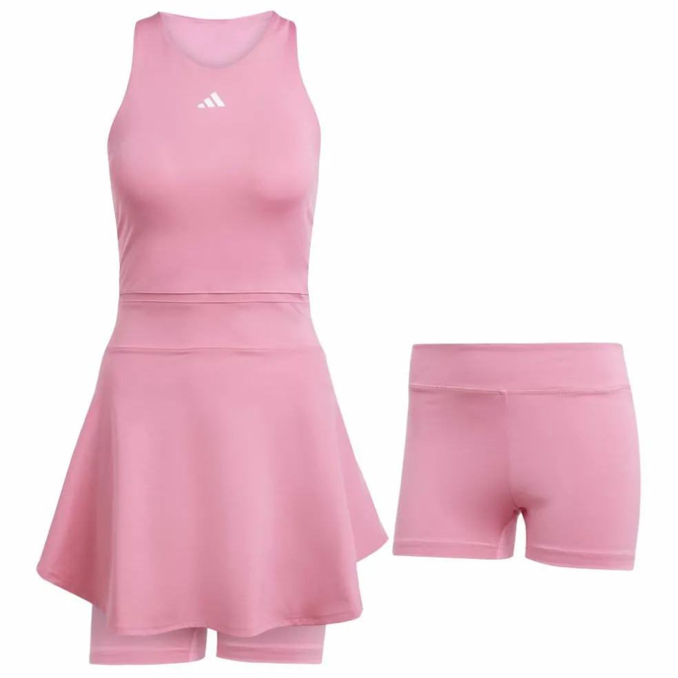 Adidas Y-Dress tennisjurkje dames pink fusion