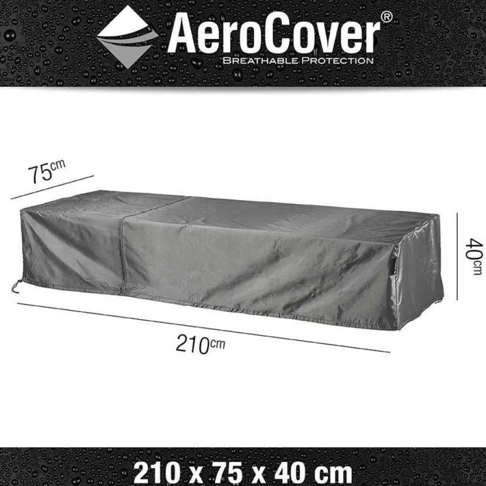Aerocover Loungebedhoes 210 x 75 x 40 antraciet