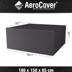 Aerocover Tuinsethoes 180 x 150 x 85 antraciet
