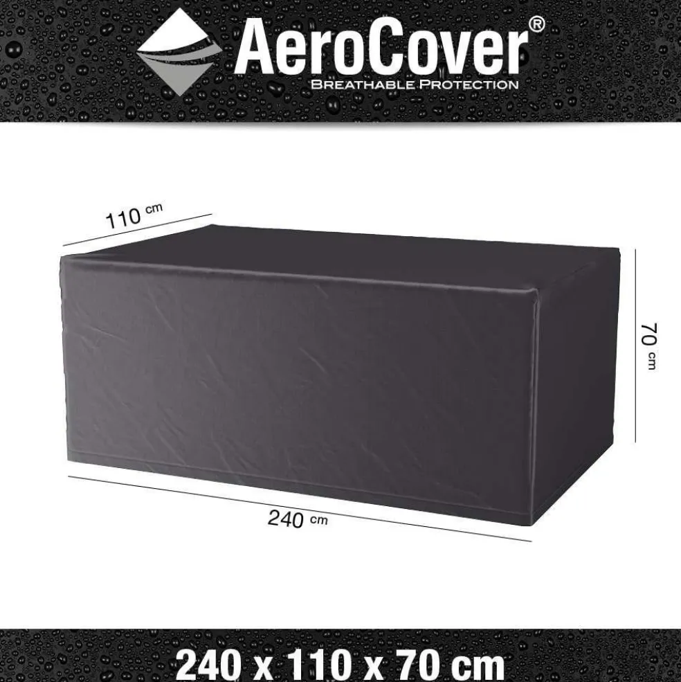 Aerocover Tuintafelhoes 240 x 110 x 70 antraciet
