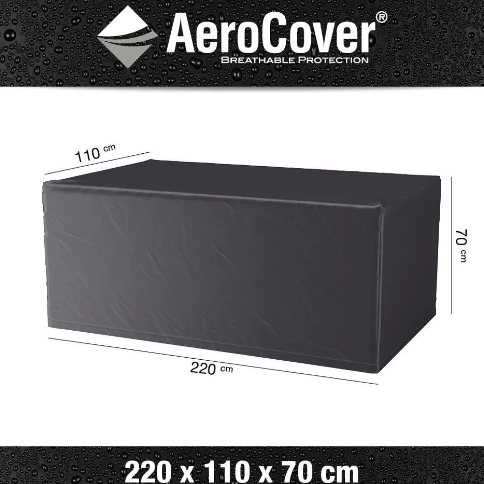 Aerocover tuintafelhoes 220 x 110 x 70 antraciet