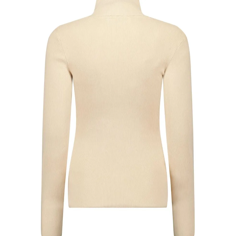 Airforce Ruby Ribbed skipully dames beige mist white