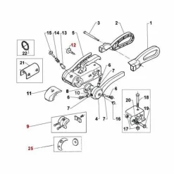 Al-Ko AKS 2000, AKS 3004 en AKS 2004 frictiecups