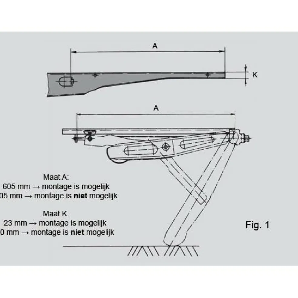 Al-Ko Stabiel uitdraaisteun