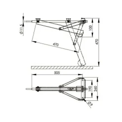 Al-Ko Standaard uitdraaisteun